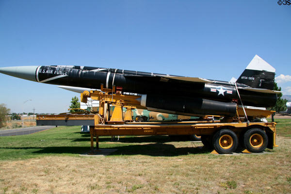 Boeing/MARC CIM-10A BOMARC A Surface-to-Air Missile (1958) at Hill Aerospace Museum. UT.