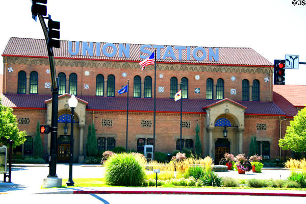 Ogden Union Station (c1924) (2501 Wall St.) no longer a rail depot, but hosts rail, auto, firearm & natural history museums. Ogden, UT.