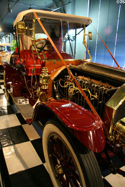 Knox roadster (1911) made in Springfield, MA, at Browning-Kimball Car Museum. Ogden, UT.