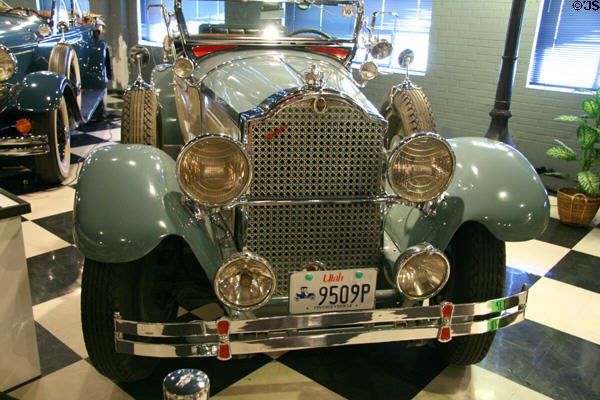 Packard roadster (c1929) at Browning-Kimball Car Museum. Ogden, UT.
