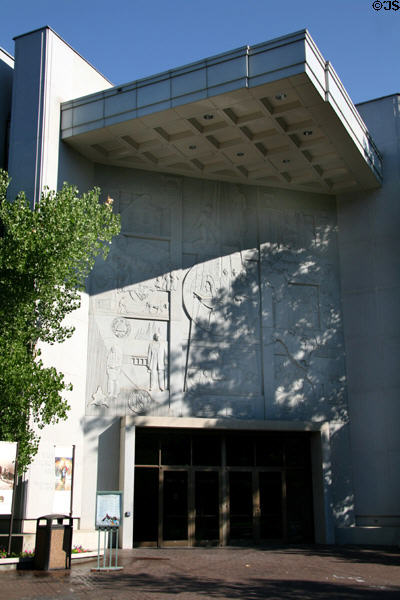 Mormon Museum of Church History & Art (1984) on Temple Square. Salt Lake City, UT.