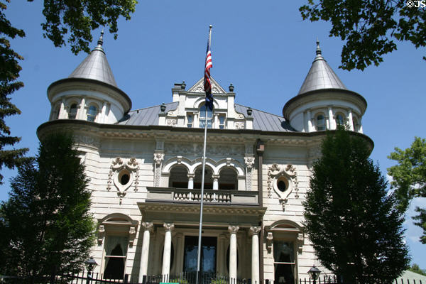 Utah Governor's (former Thomas Kearns) Mansion (1902) (603 East South Temple). Salt Lake City, UT. Style: Chateau. Architect: Carl Neuhausen.