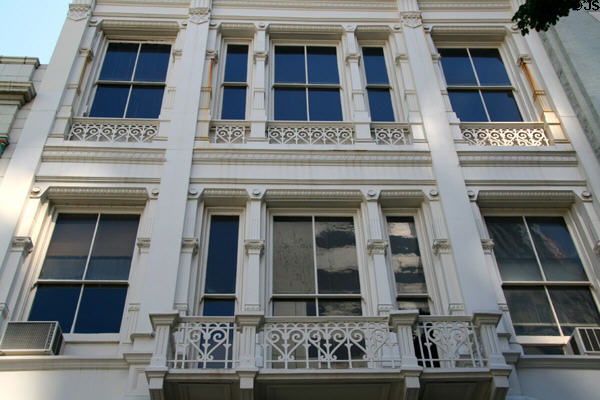 First National Bank (former Masonic Hall) balconies. Salt Lake City, UT.