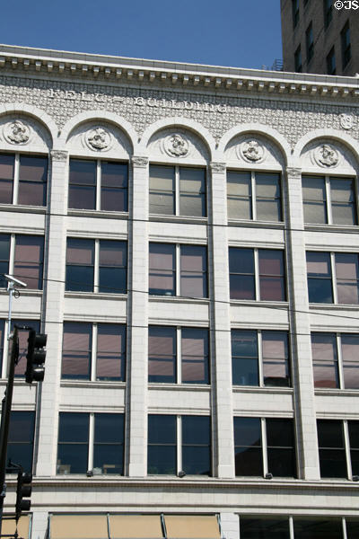 Felt Building (1909-10) (341 S. Main St.). Salt Lake City, UT. Style: Sullivanesque. Architect: Richard K.A. Kletting.