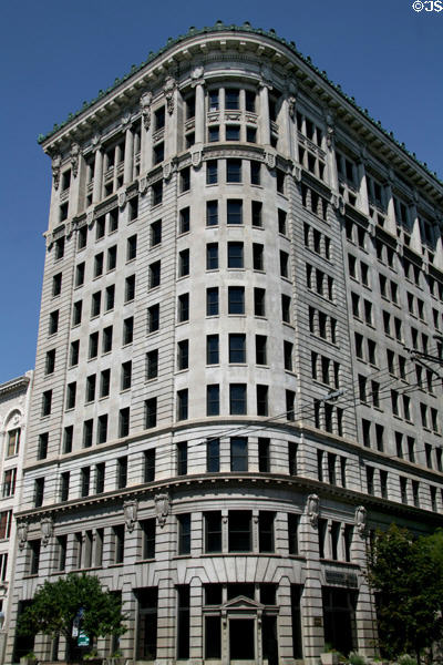 Boston Building (1908) (11 floors) (11-17 Exchange Place). Salt Lake City, UT. Architect: Henry Ives Cobb.