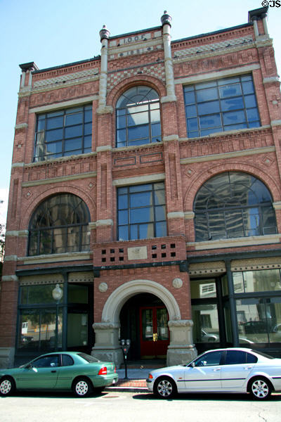 Odd Fellows Hall (1891) (39 Market St.). Salt Lake City, UT. Architect: George F. Costerisan.