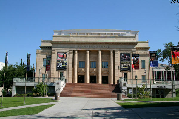 Kingsbury Hall of University of Utah. Salt Lake City, UT.