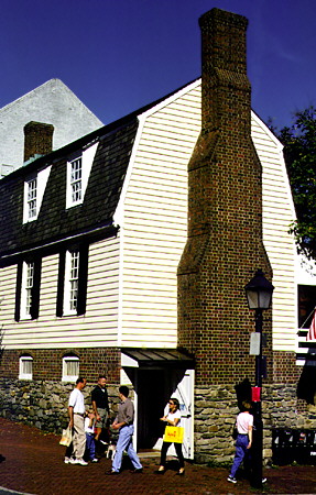 Ramsay House (1724). Alexandria, VA.