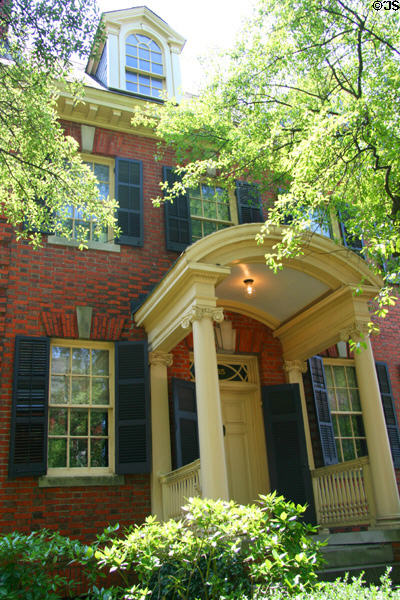 Charles Rollins Grandy House (c1900) (355 W. Freemason St.). Norfolk, VA. Style: Georgian Revival.