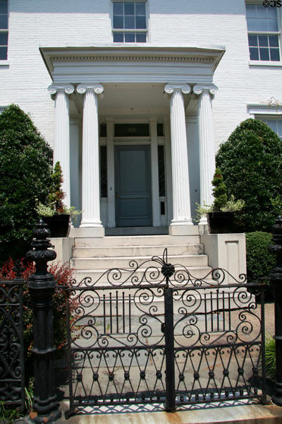 WilliamCamp & Hubard House (1852) (308 W. Freemason St.). Norfolk, VA. Style: Greek Revival.