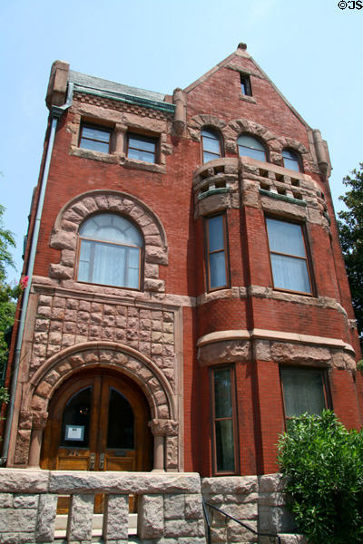 James Wilson Hunter House museum (1894) (240 West Freemason St.). Norfolk, VA. Style: Richardsonian Romanesque. Architect: W.P. Wentworth.