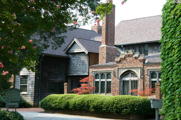 Main facade of Hermitage Foundation Museum. Norfolk, VA.