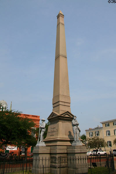 Confederate War Memorial (1881) (Court & High Sts.). Portsmouth, VA. On National Register.