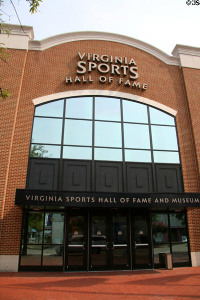 Virginia Sports Hall of Fame (206 High St.). Portsmouth, VA.