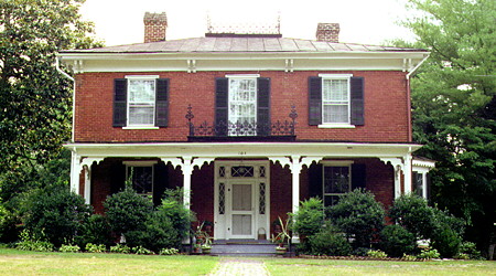 Edmondson-Penick House on White Street. Lexington, VA.