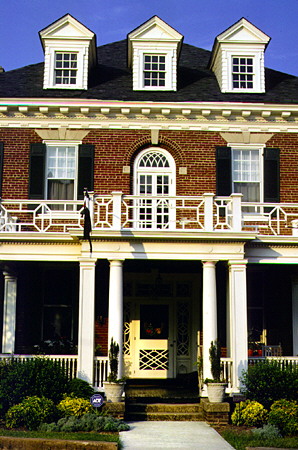 John H. Moore House (c1910) on Diamond Street. Lynchburg, VA.