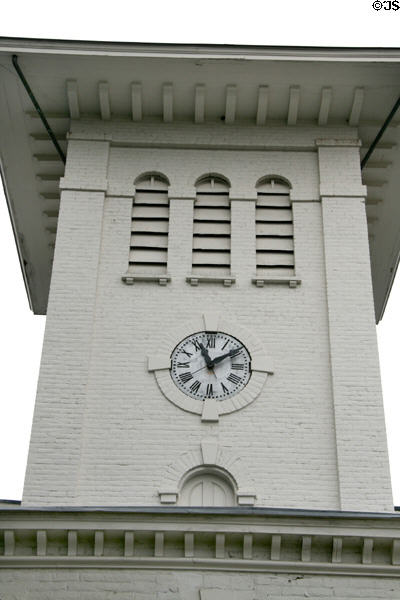 Italianate tower of Orange County Courthouse. Orange, VA.
