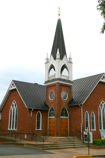 Trinity United Methodist Church (1892) (143 W. Main St.). Orange, VA.