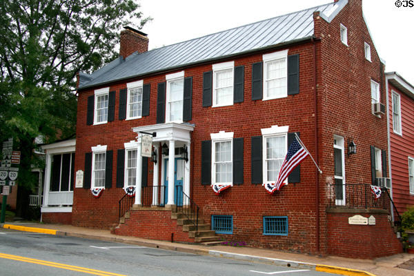 Holladay House (c1830) (155 W. Main St.). Orange, VA.