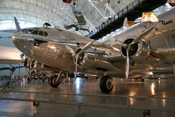Boeing 307 Stratoliner Clipper Flying Cloud (1940) at National Air & Space Museum. Chantilly, VA.