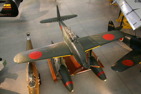 Aichi M6A1 Seiran (Clear Sky Storm) (1945) from Japan at National Air & Space Museum. Chantilly, VA.