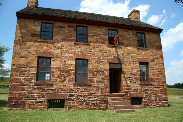 Stone House at Manassas National Historic Site, a tavern used as field hospital. Manassas, VA.