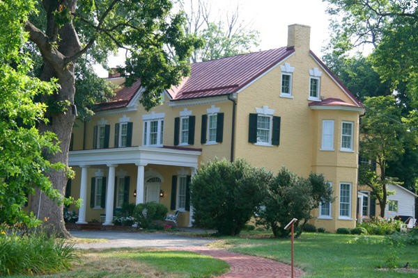 Dodona Manor home of General George C. Marshall (217 Edwards Ferry Rd. NE). Leesburg, VA.