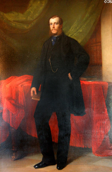 Portrait of George Carter II at Oatlands. Leesburg, VA.