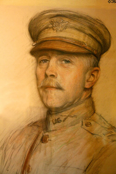 Portrait of William Corcoran. Eustice, last private owner of Oatlands. Leesburg, VA.