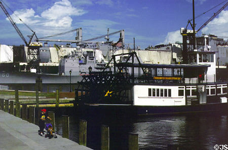 Shipyards & water taxi to Norfolk. Portsmouth, VA.