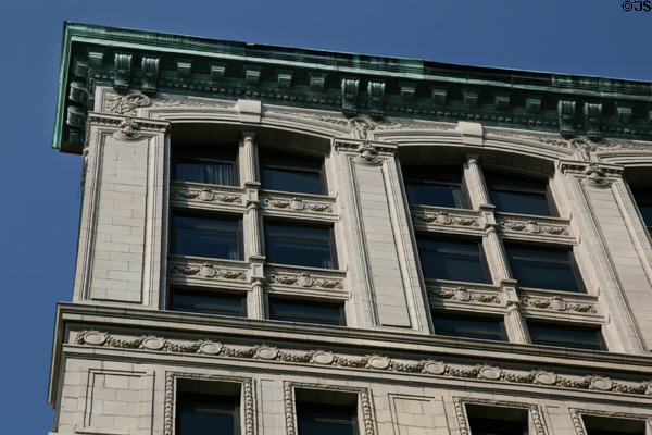 The Mutual Building (1904) (13 floors) (909 E. Main St.). Richmond, VA. Architect: Clinton & Russell.
