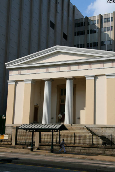 Old First Baptist Church (1841) (1110 E. Broad St.) now VCY Student Center. Richmond, VA.