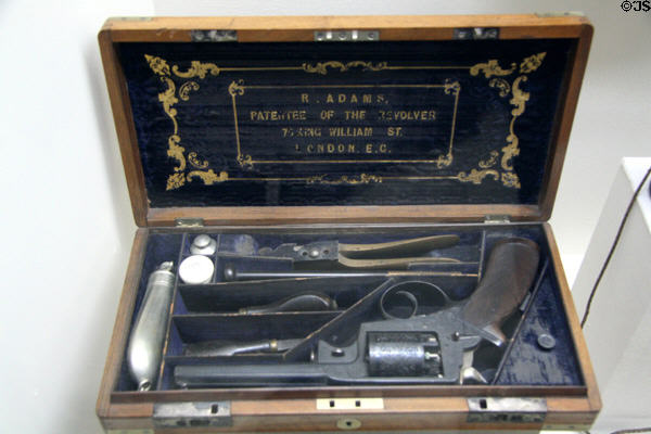 Adams Revolver (c1862) used by Lieutenant General Thomas J. 