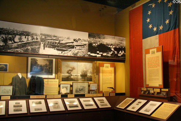 War Between the States display at Museum of Virginia History. Richmond, VA.