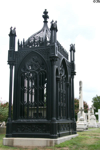 Tomb of President James Monroe (1758-1831) at Hollywood Cemetery. Richmond, VA.