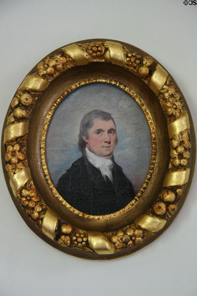 Portrait of John Marshal by Jeremiah Paul at John Marshall House. Richmond, VA.