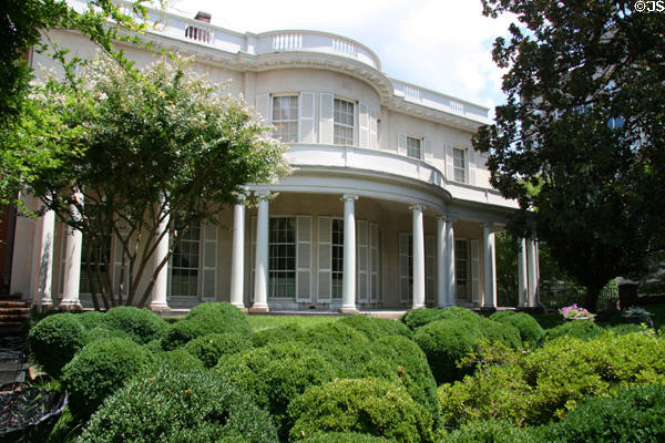 Garden facade of Wickham House (1812) part of Valentine Richmond History Center. Richmond, VA.