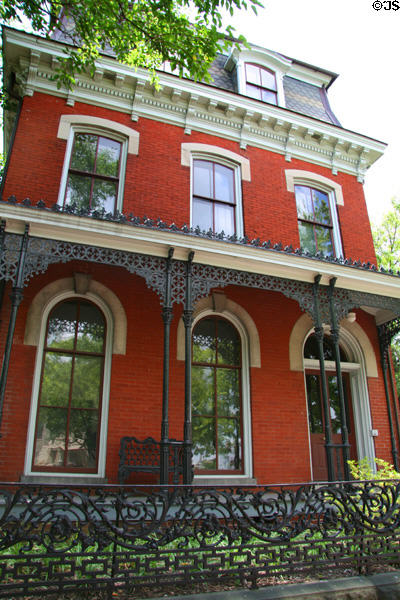 Decatur Davis House (1870) (Clay St.) part of Valentine Richmond History Center. Richmond, VA.