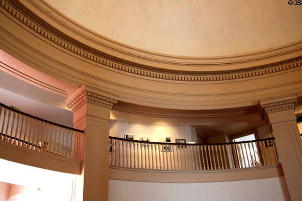Upper gallery of Petersburg Exchange Center (Siege Museum). Petersburg, VA.