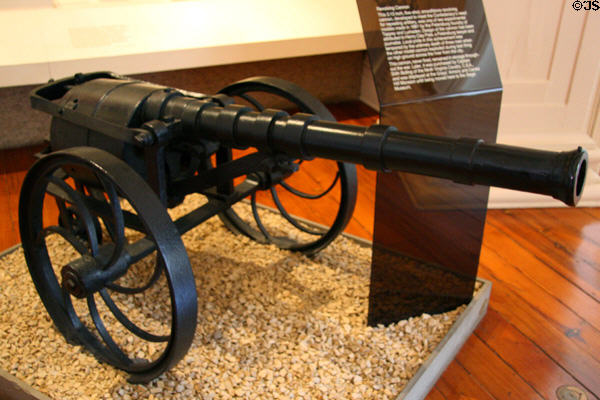 Experimental revolving canon (1861) built at Petersburg now in Siege Museum. Petersburg, VA.