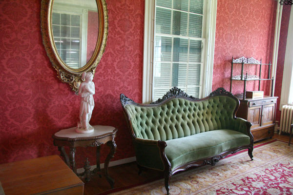 Eppes house parlor with original pre-Civil War furniture. Hopewell, VA.