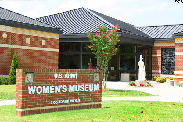 U.S. Army Women's Museum at Fort Lee. Petersburg, VA.