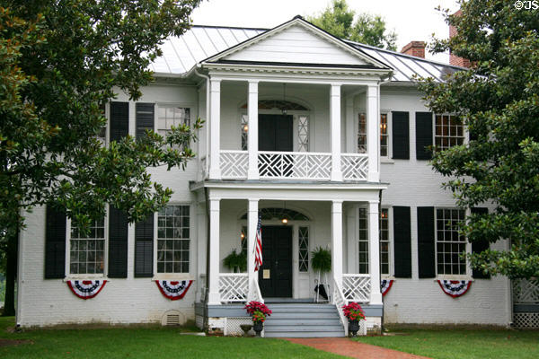 Magnolia Grange (1822) (10020 Iron Bridge Road). Chesterfield, VA.