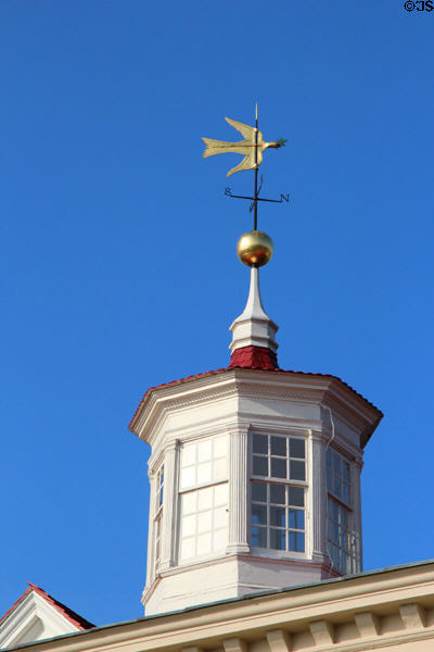 Cupola atop Washington's home at Mt Vernon. Washington, VA.