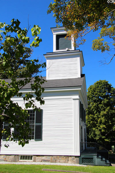 Union Christian Church (1840) at President Calvin Coolidge State Historic Park. Plymouth Notch, VT.