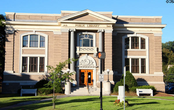 Barre Public Library (1907). Barre, VT.