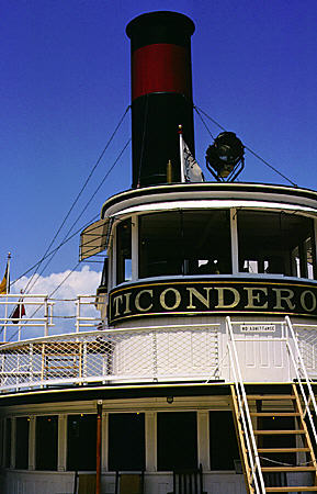SS Ticonderoga at Shelburne Museum. VT.