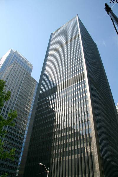Safeco Plaza (1969) (50 floors) (1001 4th Ave.). Seattle, WA. Architect: NBBJ.