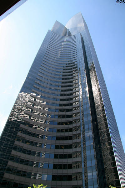 Columbia Center (1985) (76 floors) (701 5th Ave.). Seattle, WA. Architect: Chester Lindsey Architects.