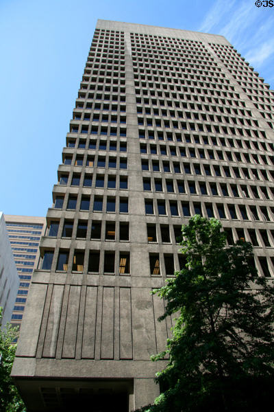 Financial Center (1972) (28 floors) (1215 4th Ave.). Seattle, WA. Architect: NBBJ.